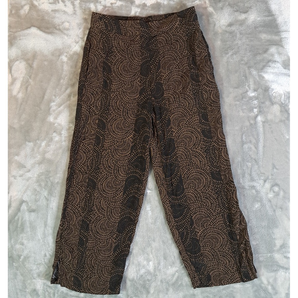 Philosophy Women's Wide-leg Pants‎ Trousers Palazzo Crop Size Small Boho Chic